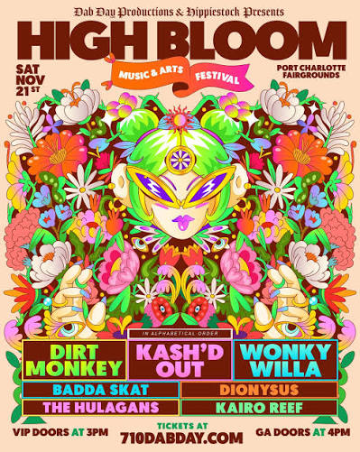 High Bloom Music &amp; Arts Festival poster